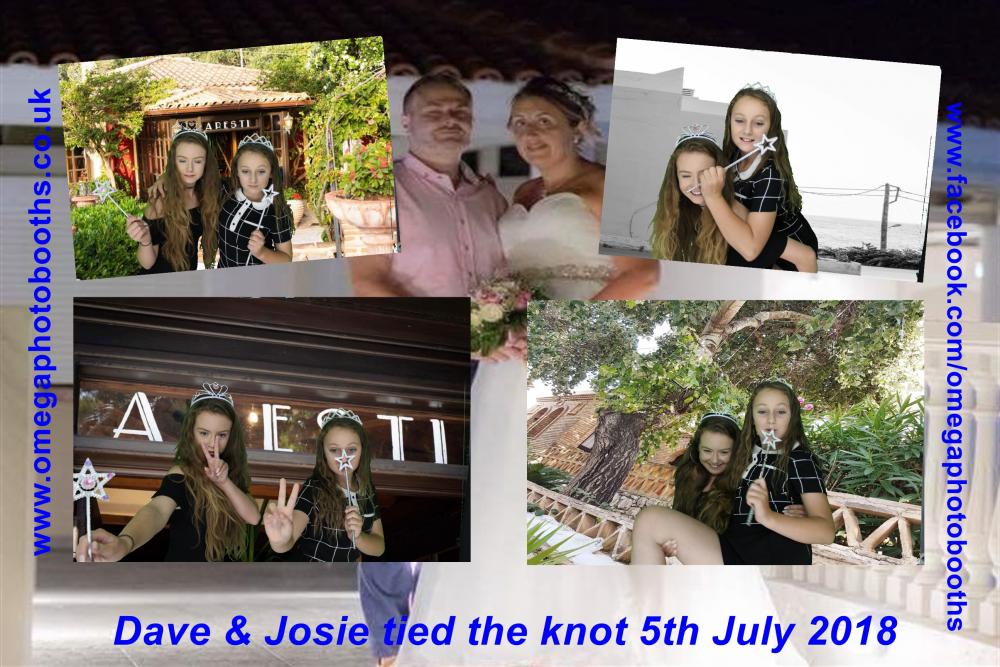 Josie & Dave's wedding  | View more photos from the event at gallery.omegaphotobooths.co.uk/u/Omega-Photobooths/Josie-Daves-wedding